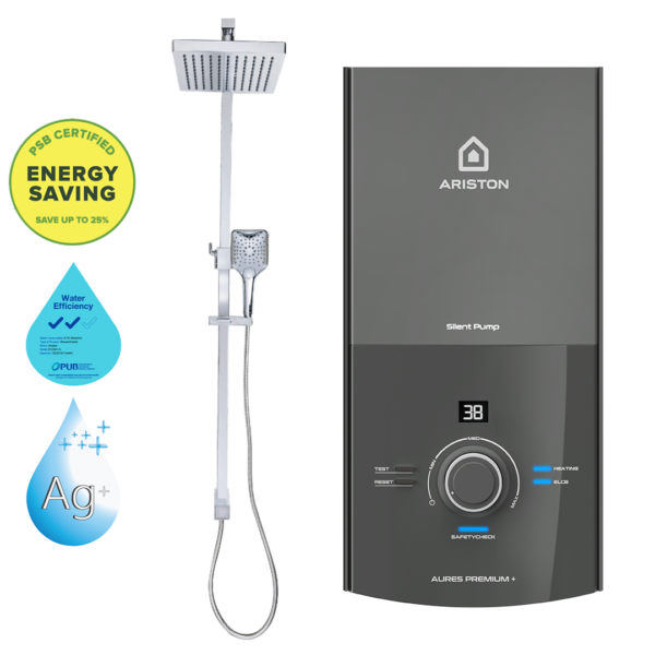 AURES PREMIUM+ PUMP & RAINSHOWER